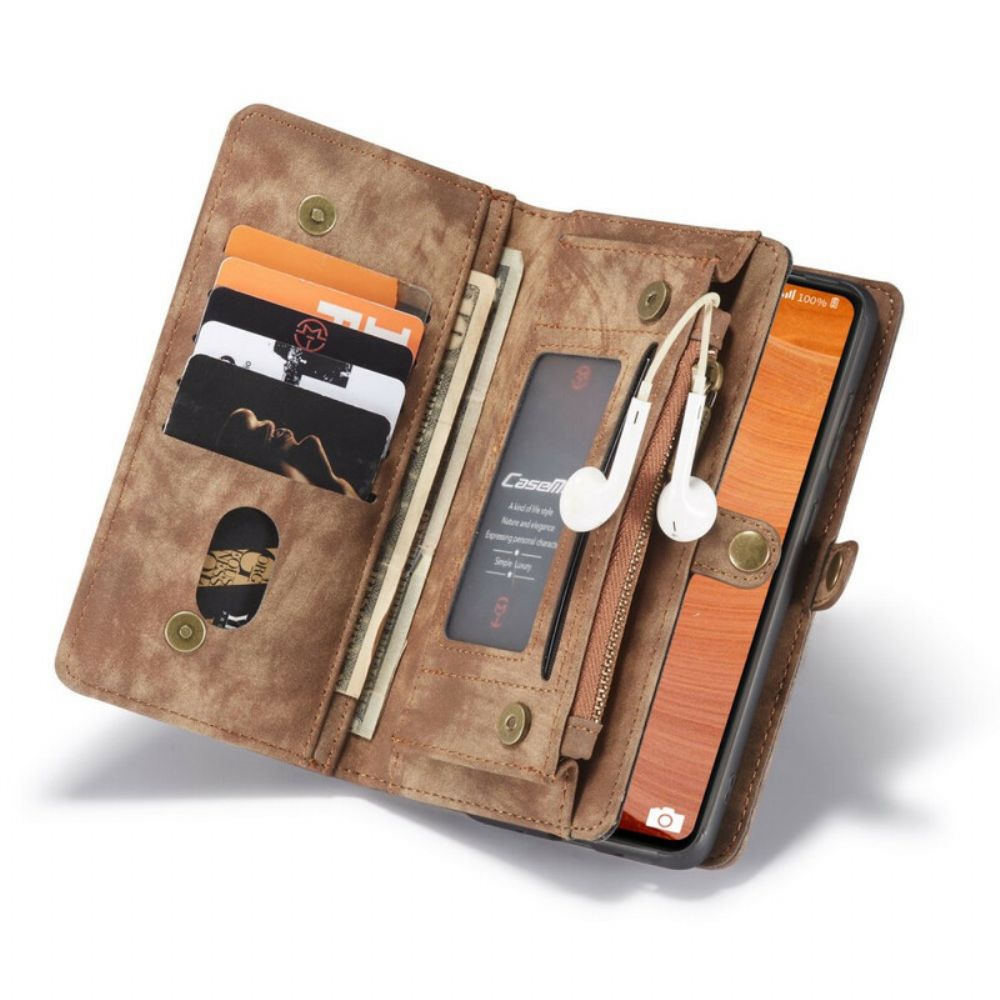 Hülle Lederhüllen Für Samsung Galaxy S20 FE Caseme Abnehmbar