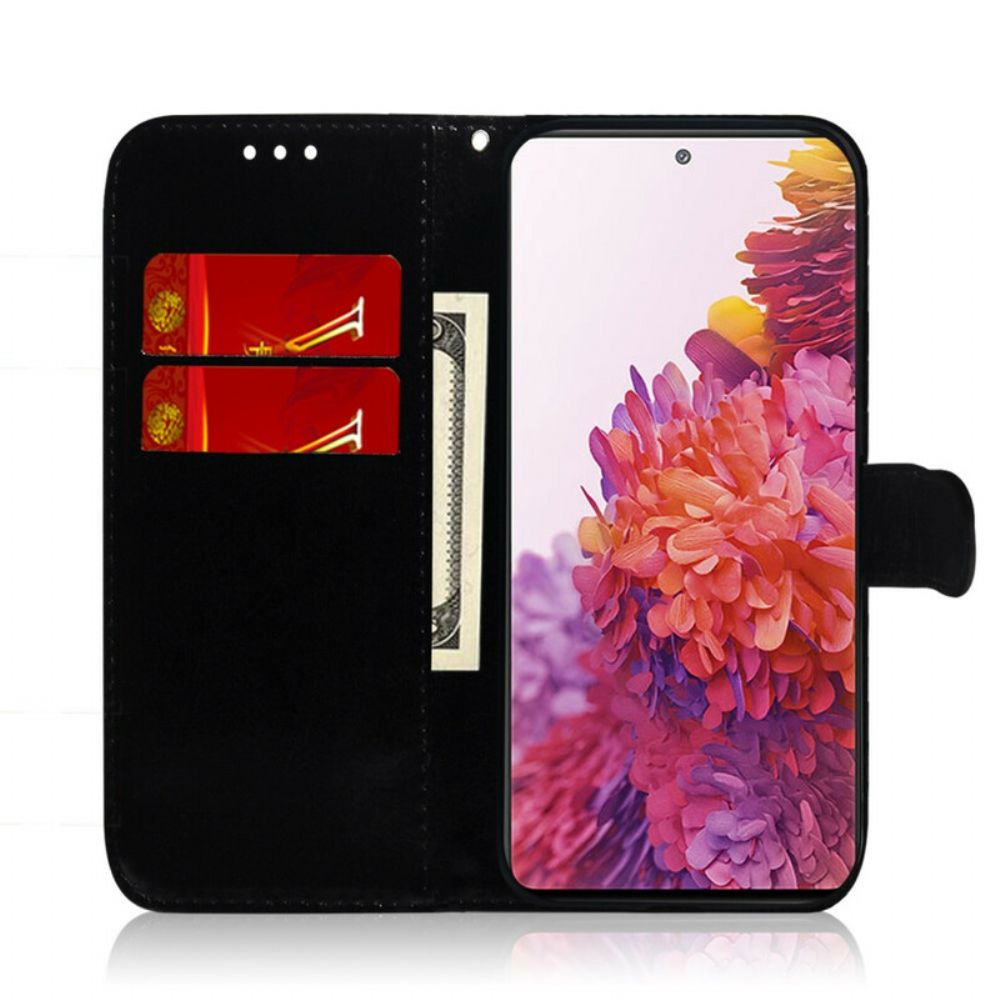 Lederhüllen Für Samsung Galaxy S20 FE Reine Farbe