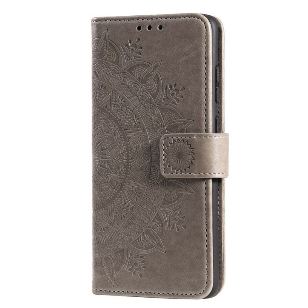 Lederhüllen Für Samsung Galaxy S20 FE Sonnen-mandala