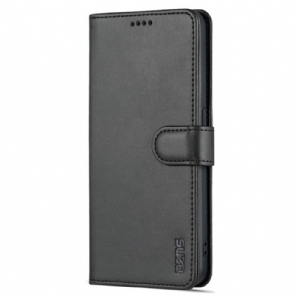 Flip Case Für Oppo Reno 8 Pro Azns-lederstil