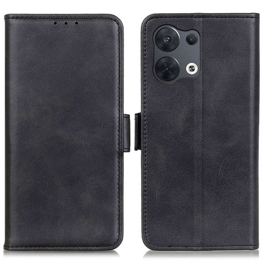 Flip Case Für Oppo Reno 8 Pro Doppelverschluss