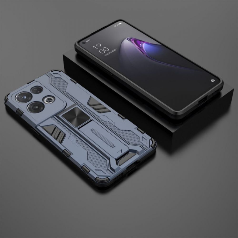 Handyhülle Für Oppo Reno 8 Pro Vertikale Und Horizontale Abnehmbare Halterung