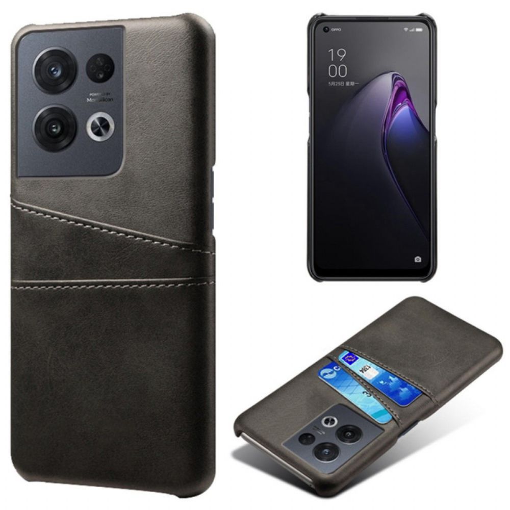 Hülle Für Oppo Reno 8 Pro Kartenhalter