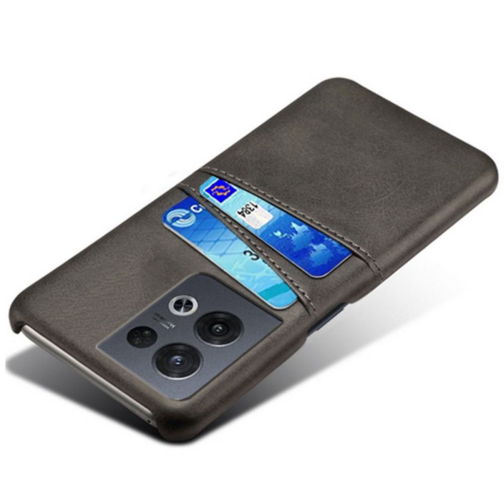 Hülle Für Oppo Reno 8 Pro Kartenhalter