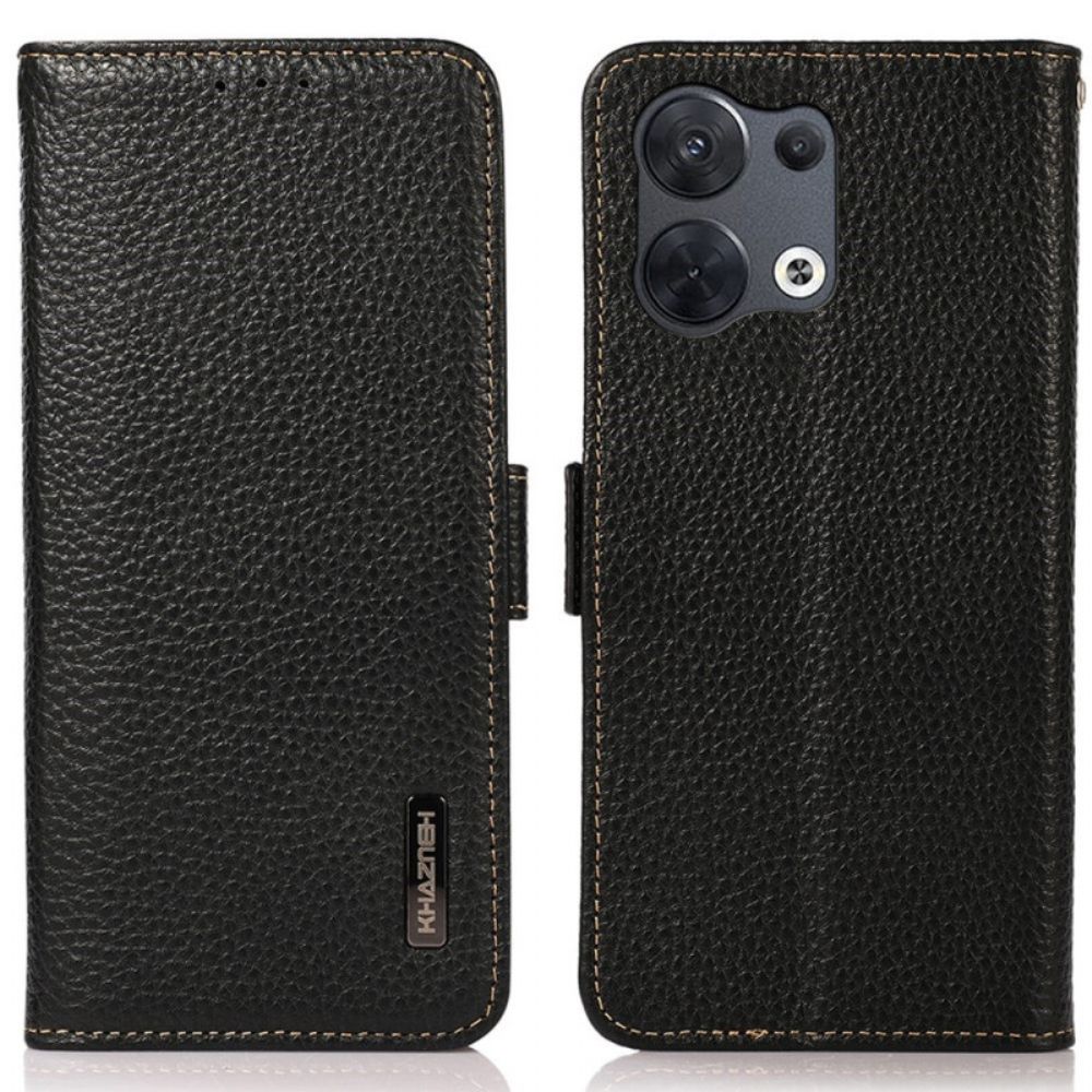 Lederhüllen Für Oppo Reno 8 Pro Leder Khazneh Rfid