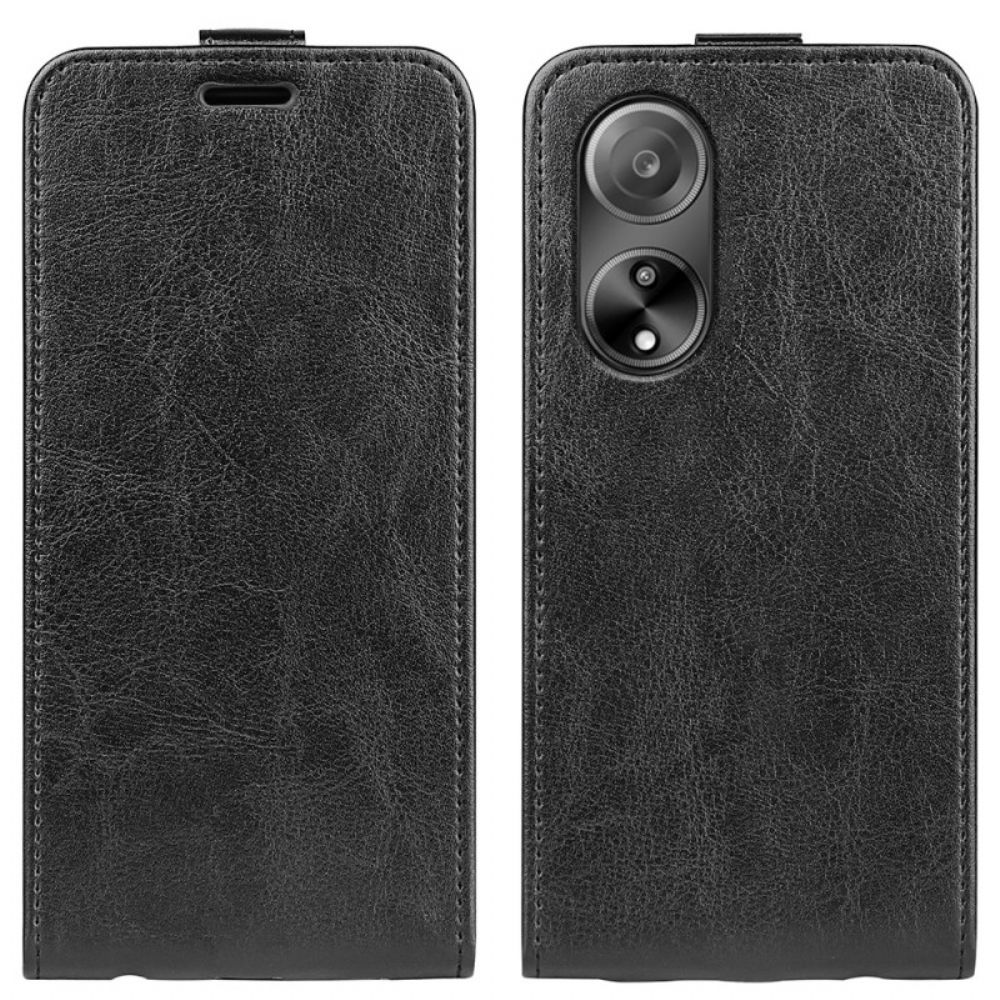 Lederhüllen Oppo A98 5g Vertikale Klappe
