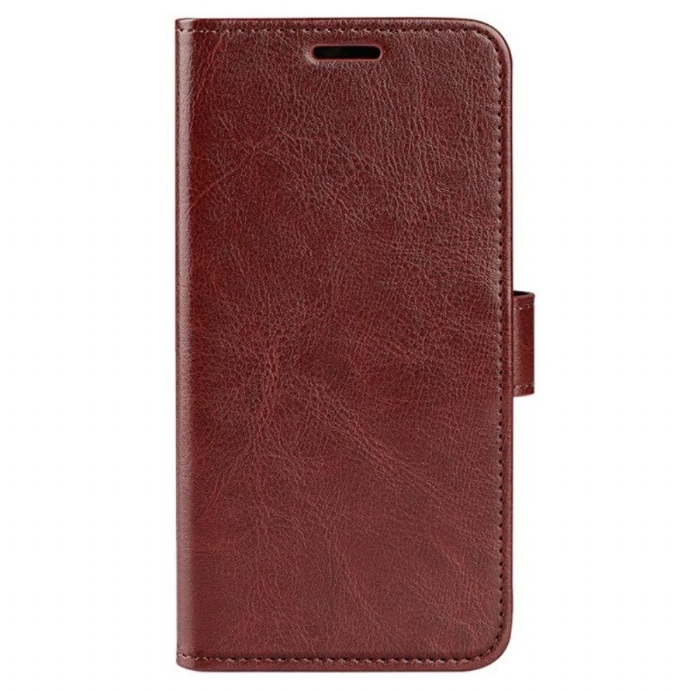 Flip Case Für Vivo Y16 Vintage-kunstleder