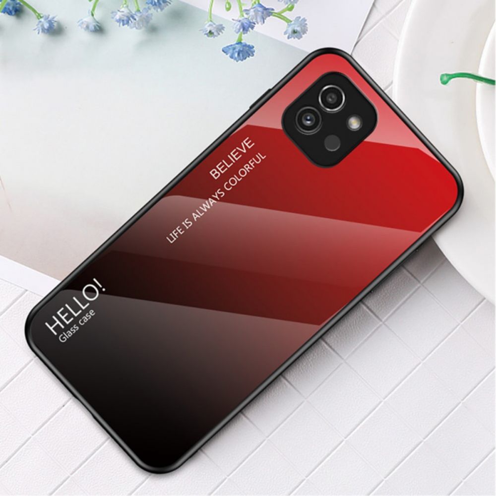 Hülle Für Samsung Galaxy A03 Hallo Panzerglas
