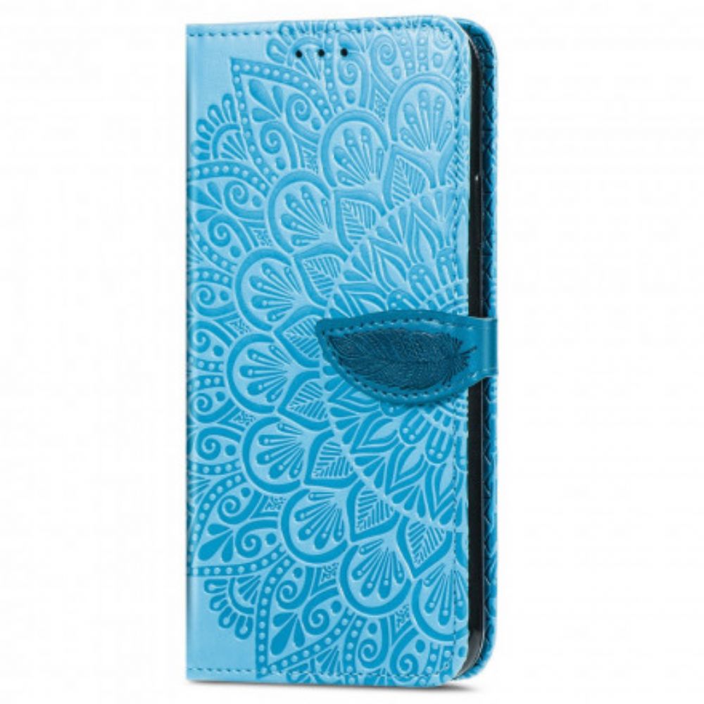 Flip Case Für Motorola Edge 20 Lite Stammesblätter