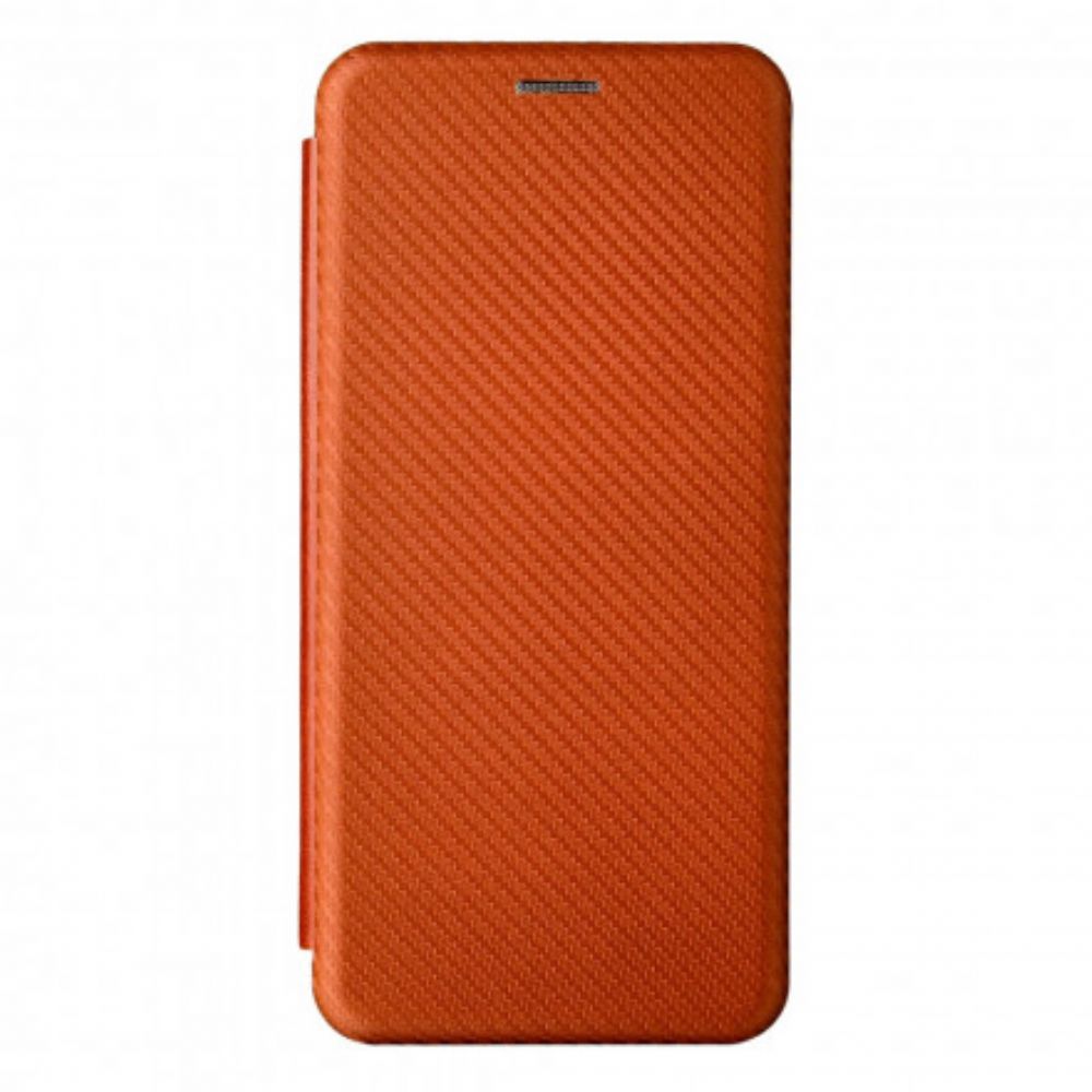 Schutzhülle Für Motorola Edge 20 Lite Flip Case Farbiges Carbon-silikon