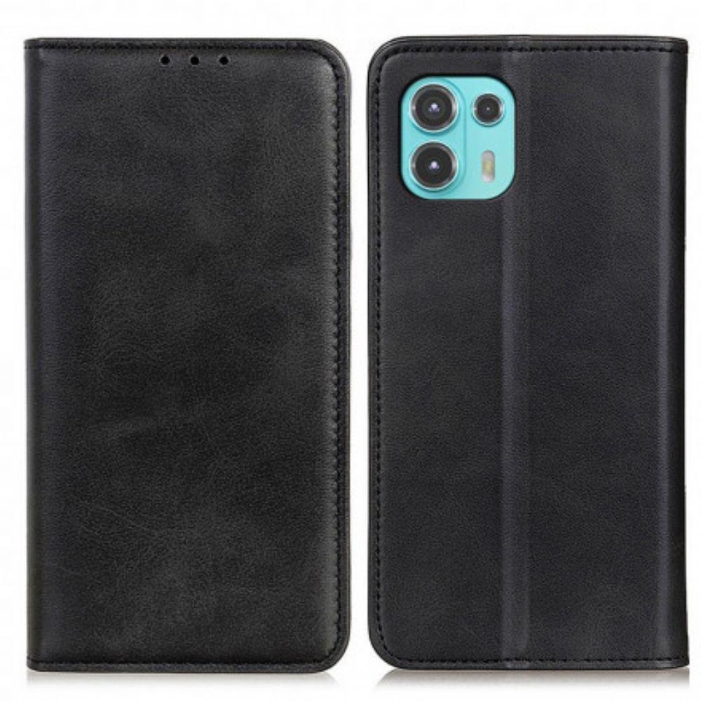 Schutzhülle Für Motorola Edge 20 Lite Flip Case Spaltlederdesign