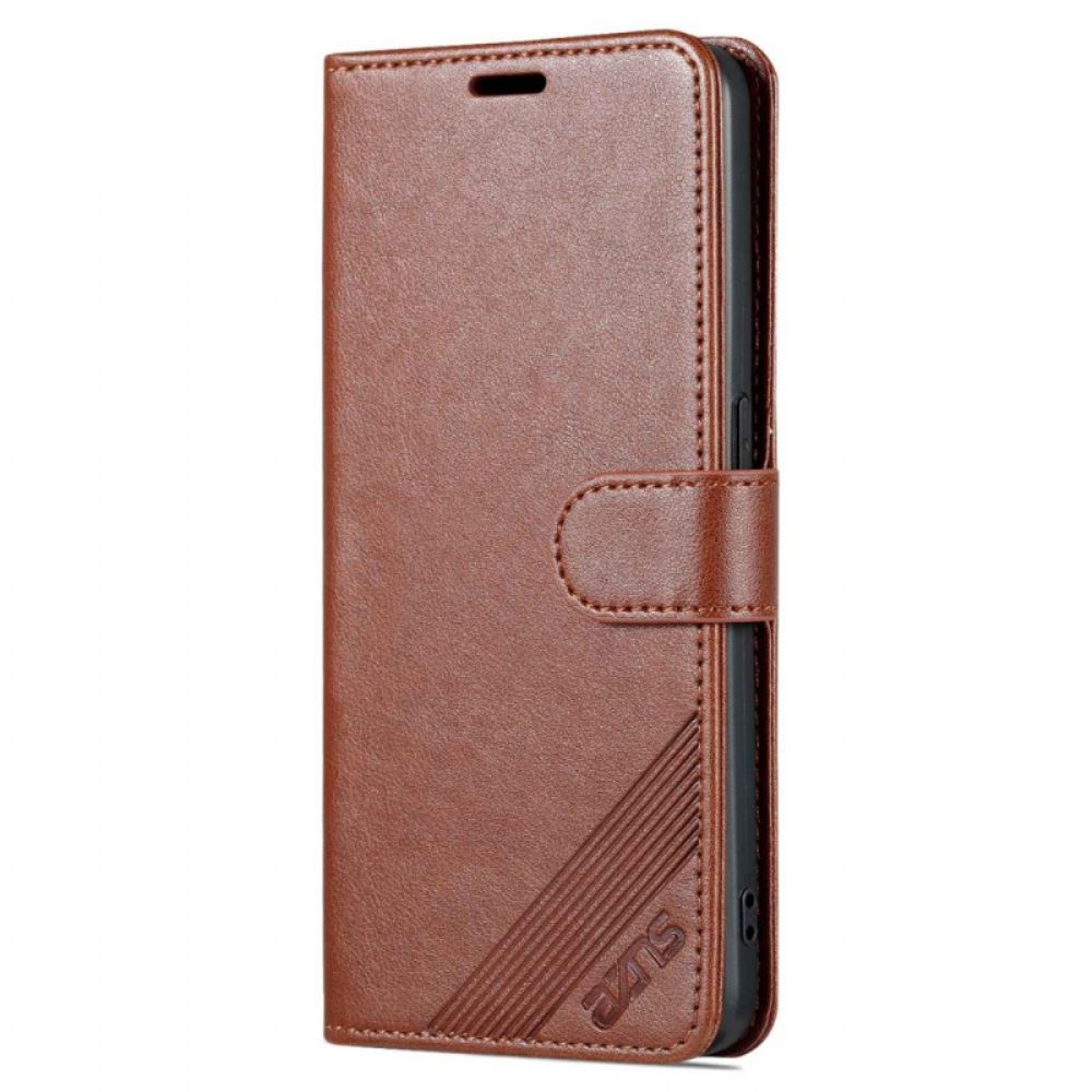 Flip Case Für Oppo Reno 8 Azns Kunstleder