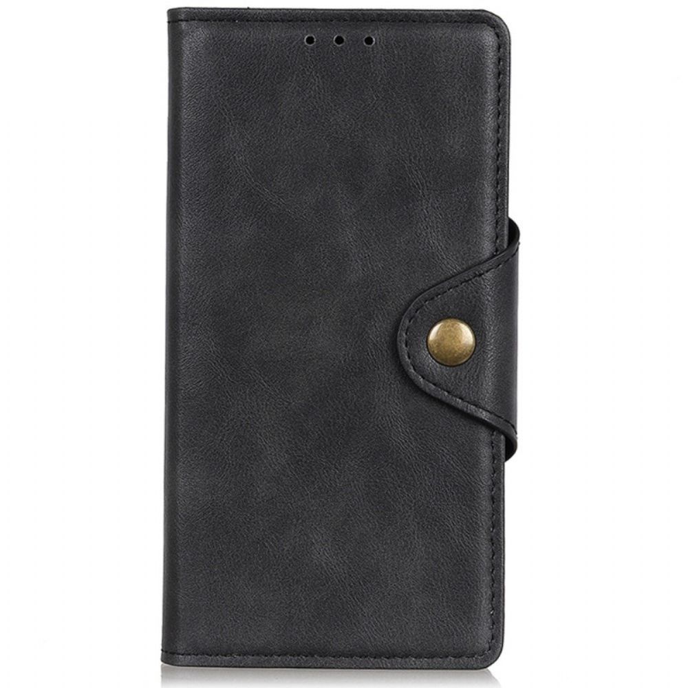 Flip Case Für Oppo Reno 8 Magnetknopf