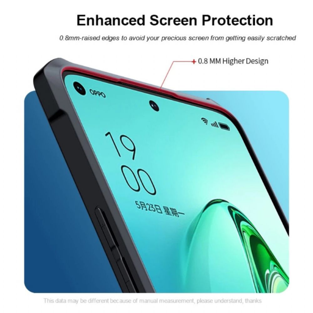 Handyhülle Für Oppo Reno 8 Transparenter Hybrid