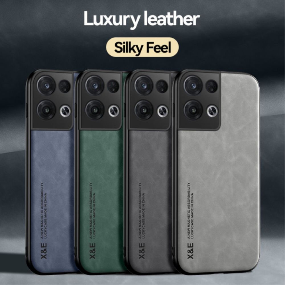 Hülle Für Oppo Reno 8 X&e Ledereffekt