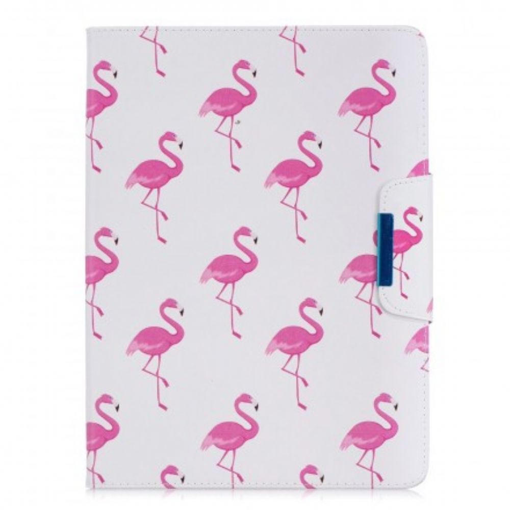 Flip Case Für iPad Air (2024) (2024) / Pro 11" Flamingos