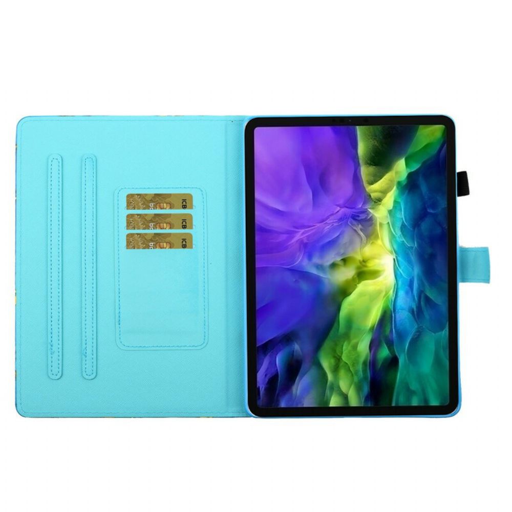 Flip Case Für iPad Air (2024) (2024) / Pro 11" Stammes-elefant