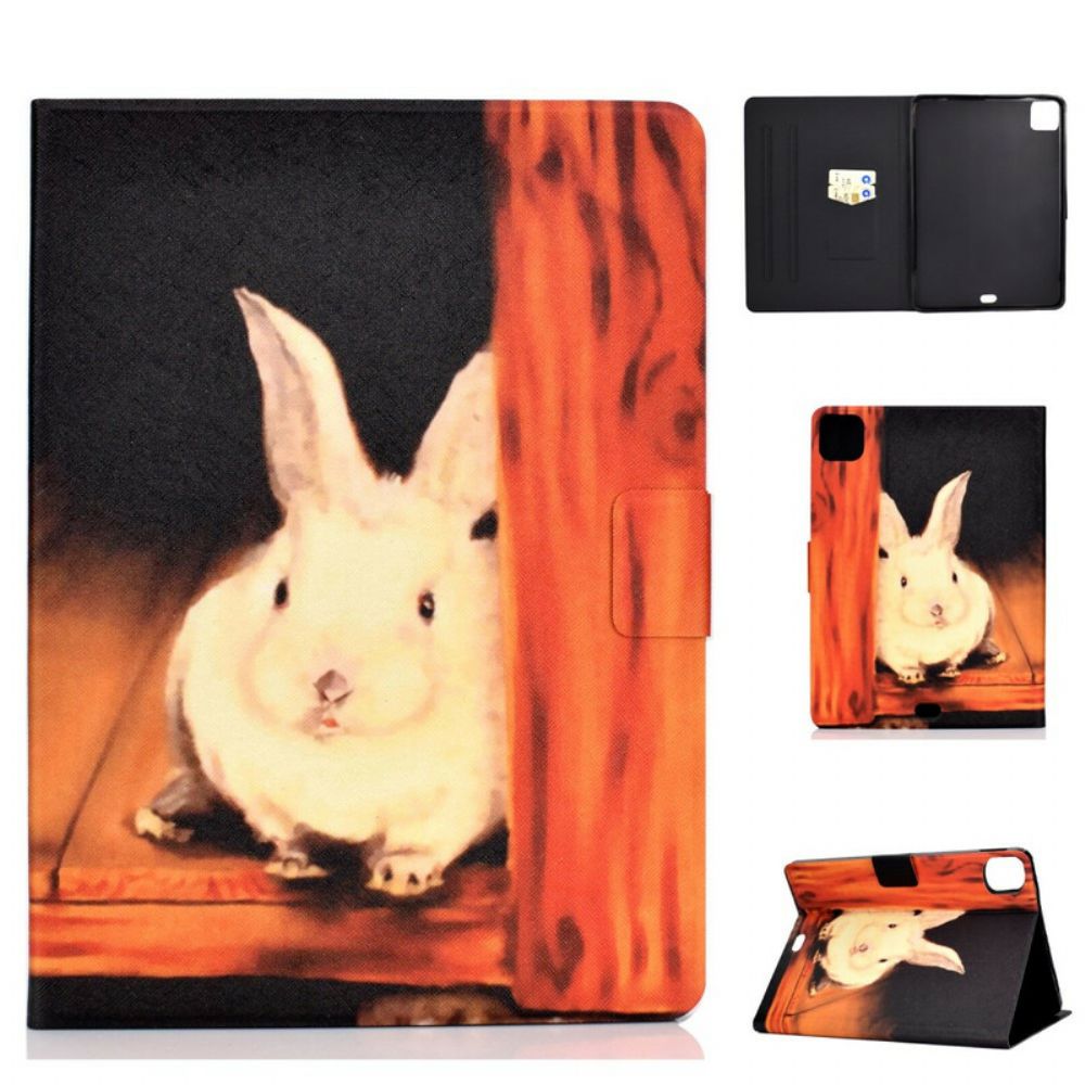 Flip Case Für iPad Air (2024) (2024) / Pro 11" Stealth-kaninchen
