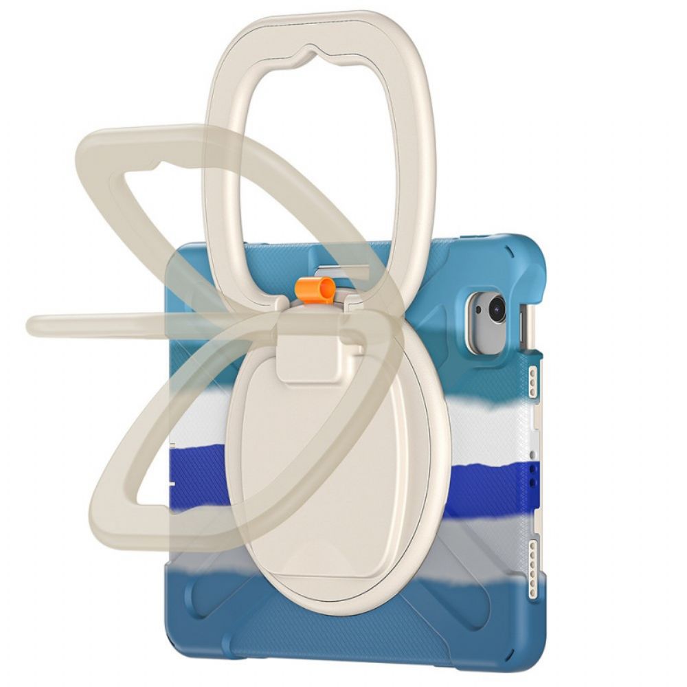 Hülle Für iPad Air (2024) (2024) / Pro 11" Color Rotating Ring-support