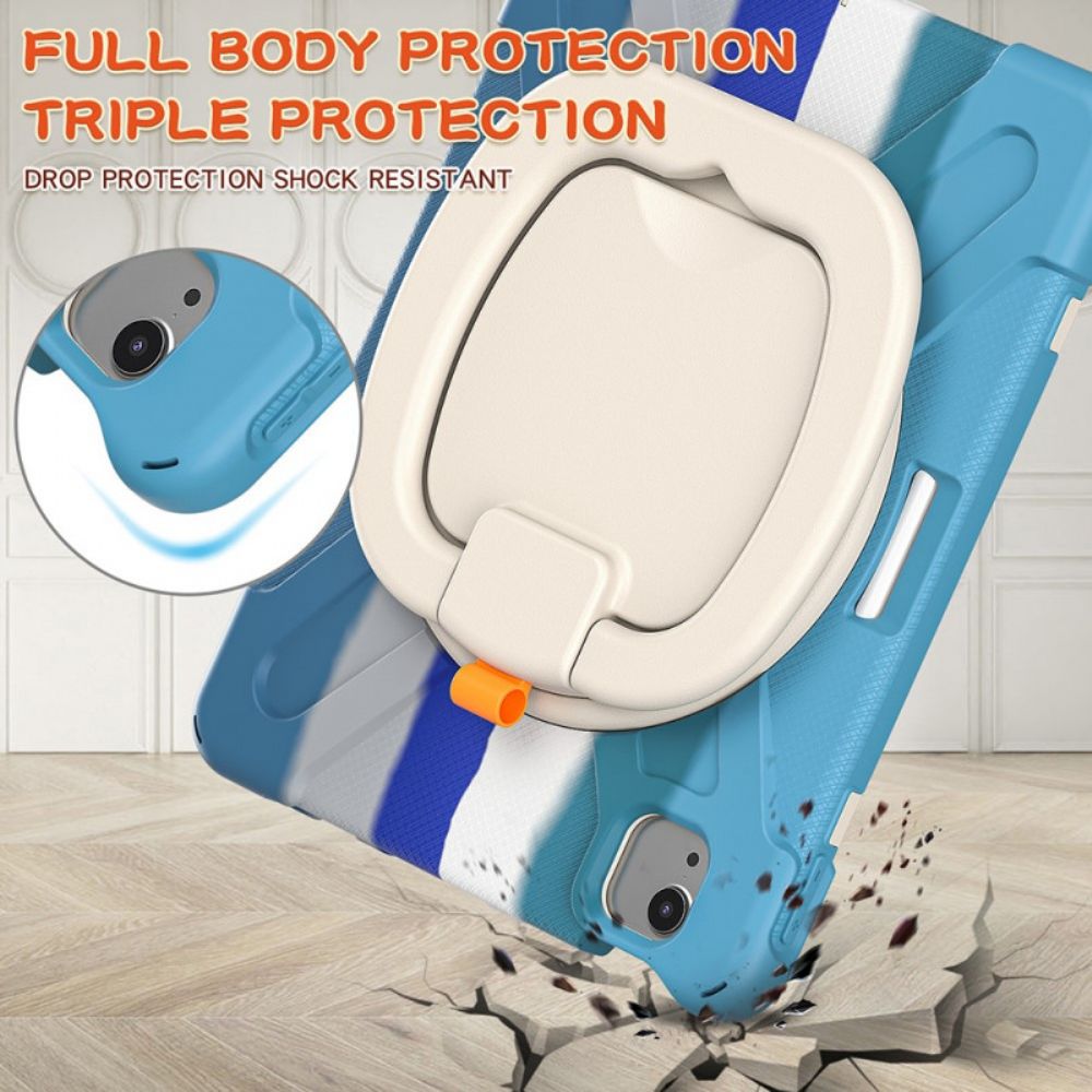 Hülle Für iPad Air (2024) (2024) / Pro 11" Color Rotating Ring-support