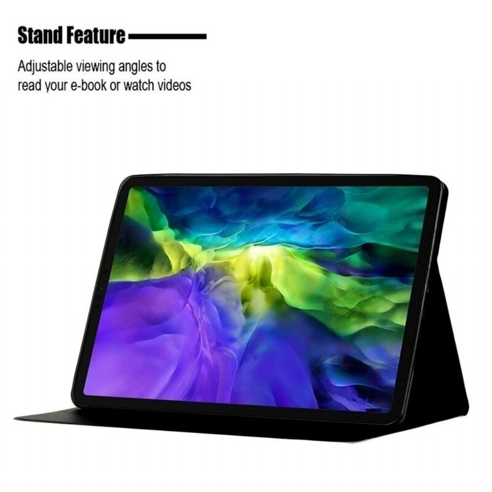 Lederhüllen Für iPad Air (2024) (2024) / Pro 11" Marmor-serie