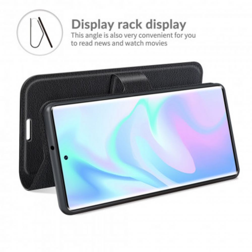 Lederhüllen Für ZTE Axon 30 Ultra 5G Klassisches Litschi-kunstleder