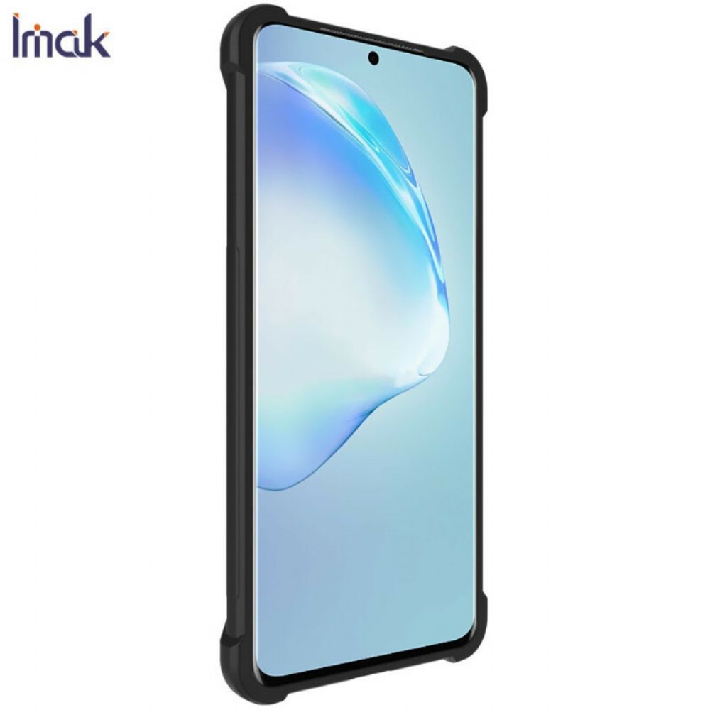 Hülle Für Samsung Galaxy S20 Plus 4G / 5G Imak Silky Mit Siebdruckfolie