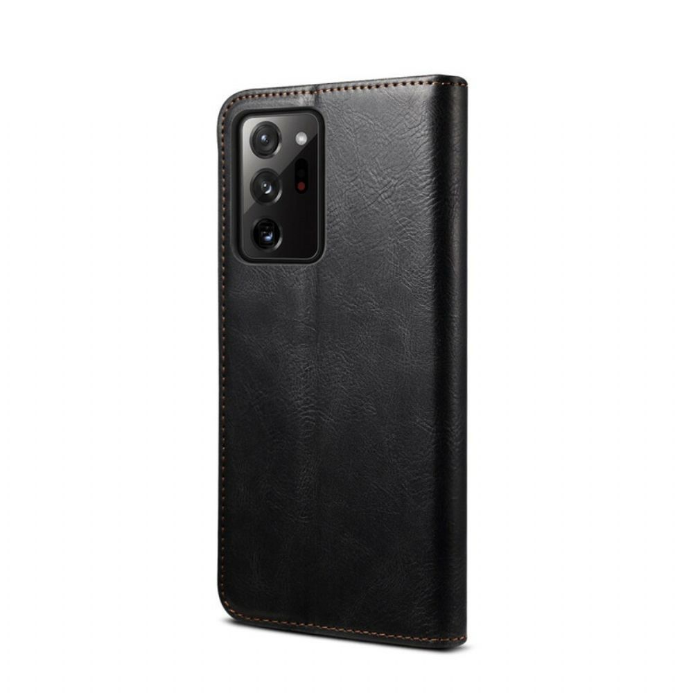 Schutzhülle Für Samsung Galaxy S20 Plus 4G / 5G Flip Case Gewachstes Kunstleder