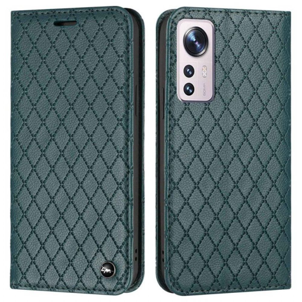 Schutzhülle Für Xiaomi 12 Lite Flip Case Rfid-diamanten