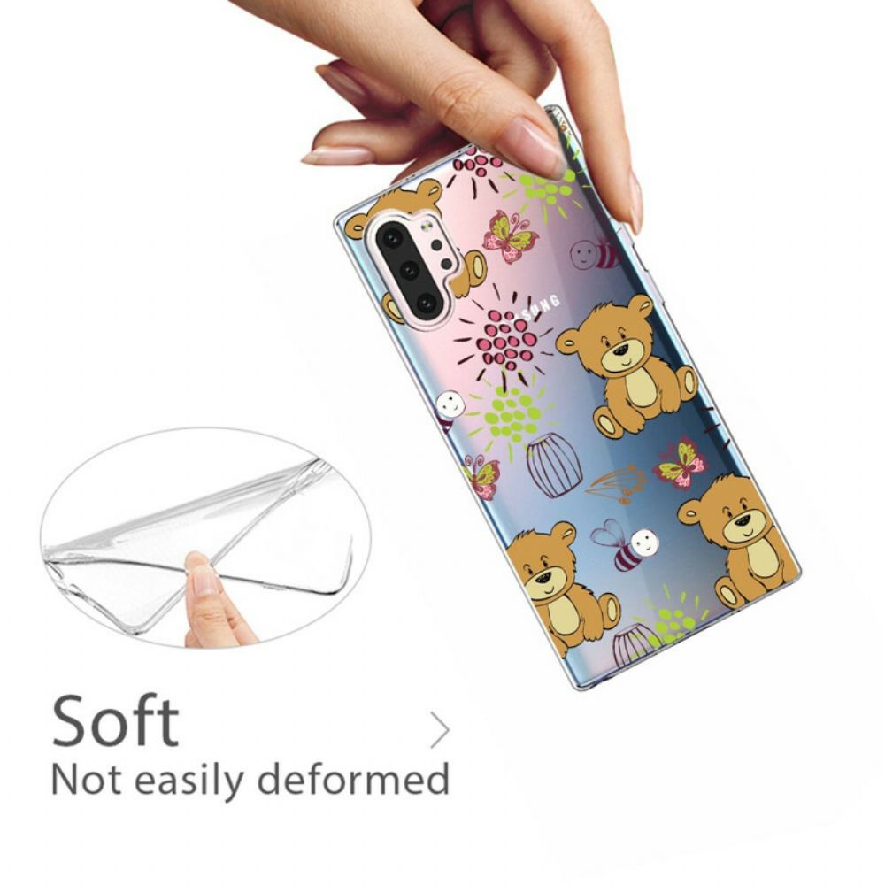 Handyhülle Für Samsung Galaxy Note 10 Plus Teddybären Top
