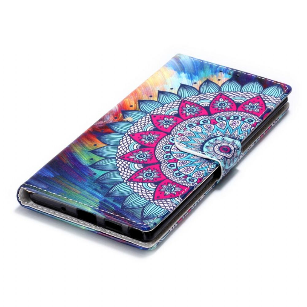 Lederhüllen Für Samsung Galaxy Note 10 Plus Königs-mandala