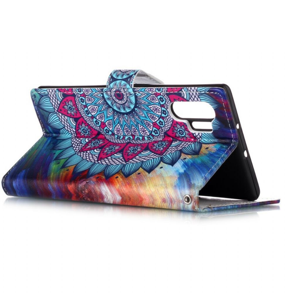 Lederhüllen Für Samsung Galaxy Note 10 Plus Königs-mandala