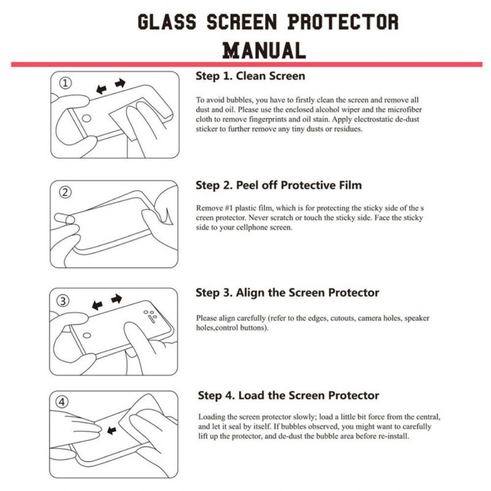 Schutz Aus Gehärtetem Glas Für Samsung Galaxy Note 10 Plus Hat Prince
