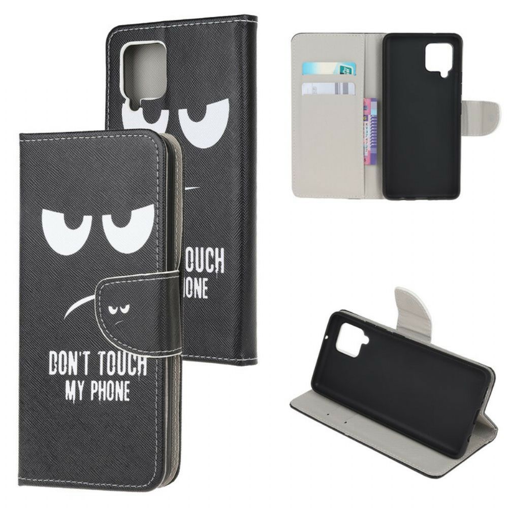 Flip Case Für Samsung Galaxy A12 / M12 Fass Mein Telefon Nicht An
