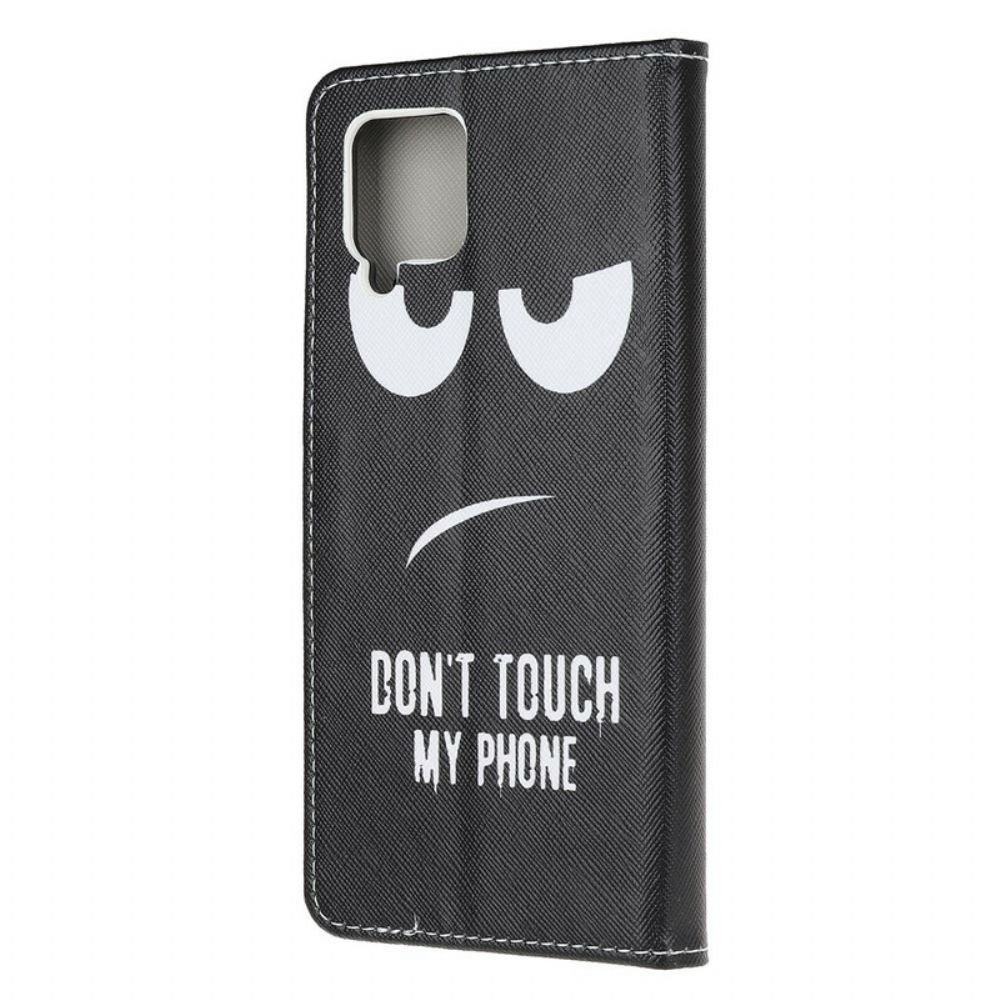 Flip Case Für Samsung Galaxy A12 / M12 Fass Mein Telefon Nicht An