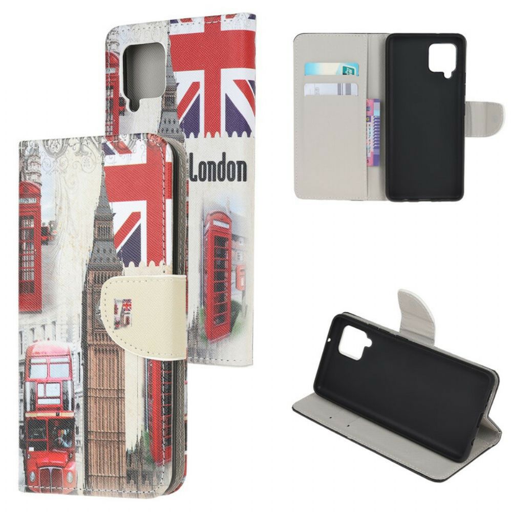 Flip Case Für Samsung Galaxy A12 / M12 Londonlife