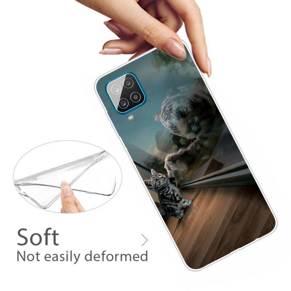 Handyhülle Für Samsung Galaxy A12 / M12 Kätzchentraum