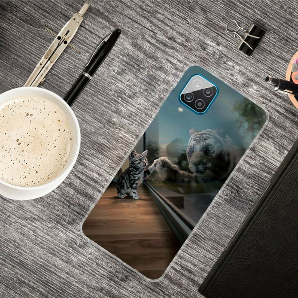 Handyhülle Für Samsung Galaxy A12 / M12 Kätzchentraum