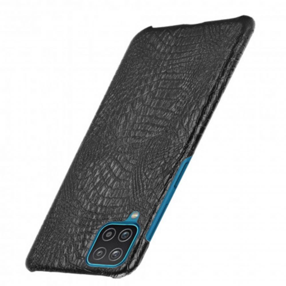 Handyhülle Für Samsung Galaxy A12 / M12 Krokodilleder-effekt