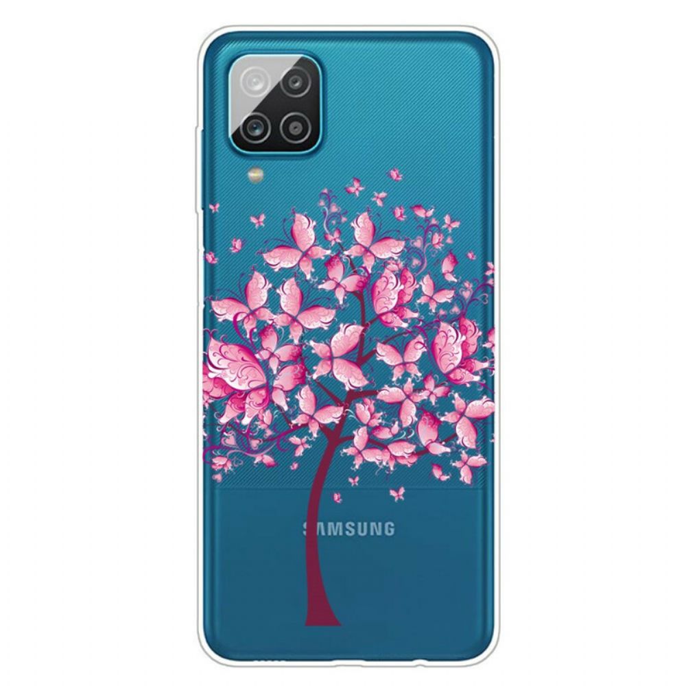 Handyhülle Für Samsung Galaxy A12 / M12 Oberer Baum