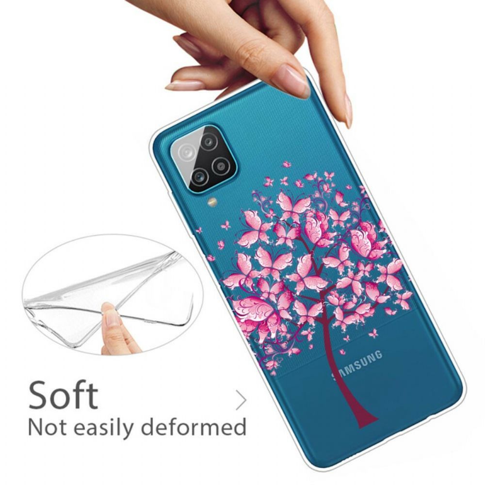 Handyhülle Für Samsung Galaxy A12 / M12 Oberer Baum