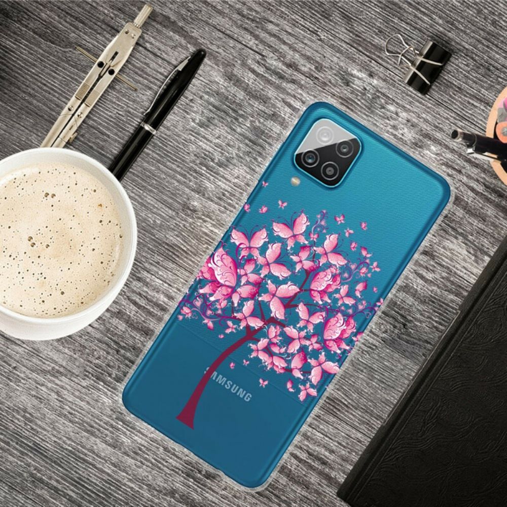 Handyhülle Für Samsung Galaxy A12 / M12 Oberer Baum