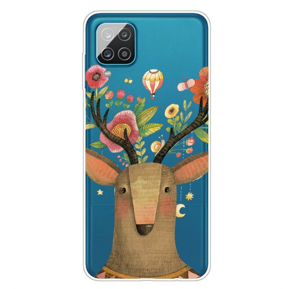 Handyhülle Für Samsung Galaxy A12 / M12 Stammeshirsch