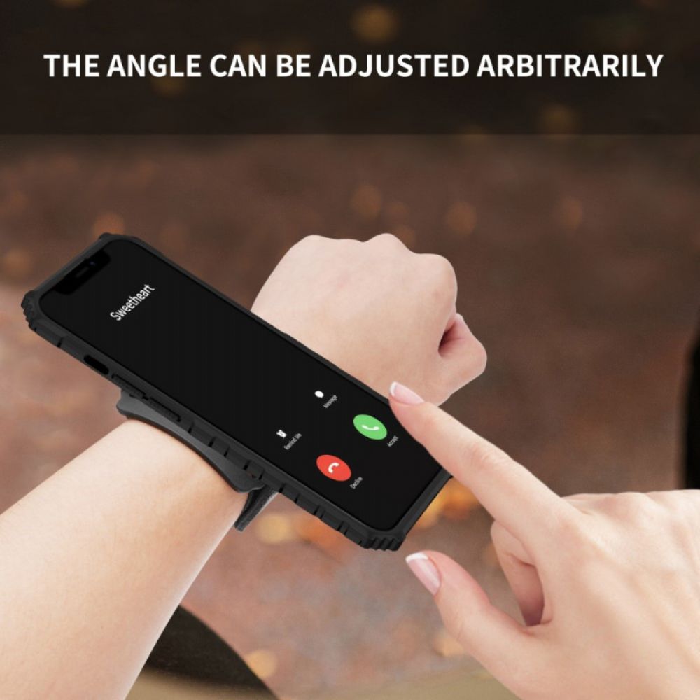 Handyhülle Für Samsung Galaxy A12 / M12 Steckkartenhalter Und Ständer