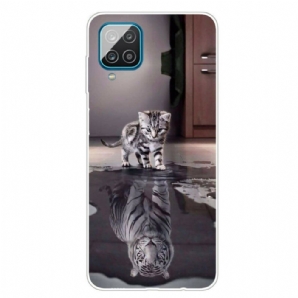 Hülle Für Samsung Galaxy A12 / M12 Ernst Der Tiger