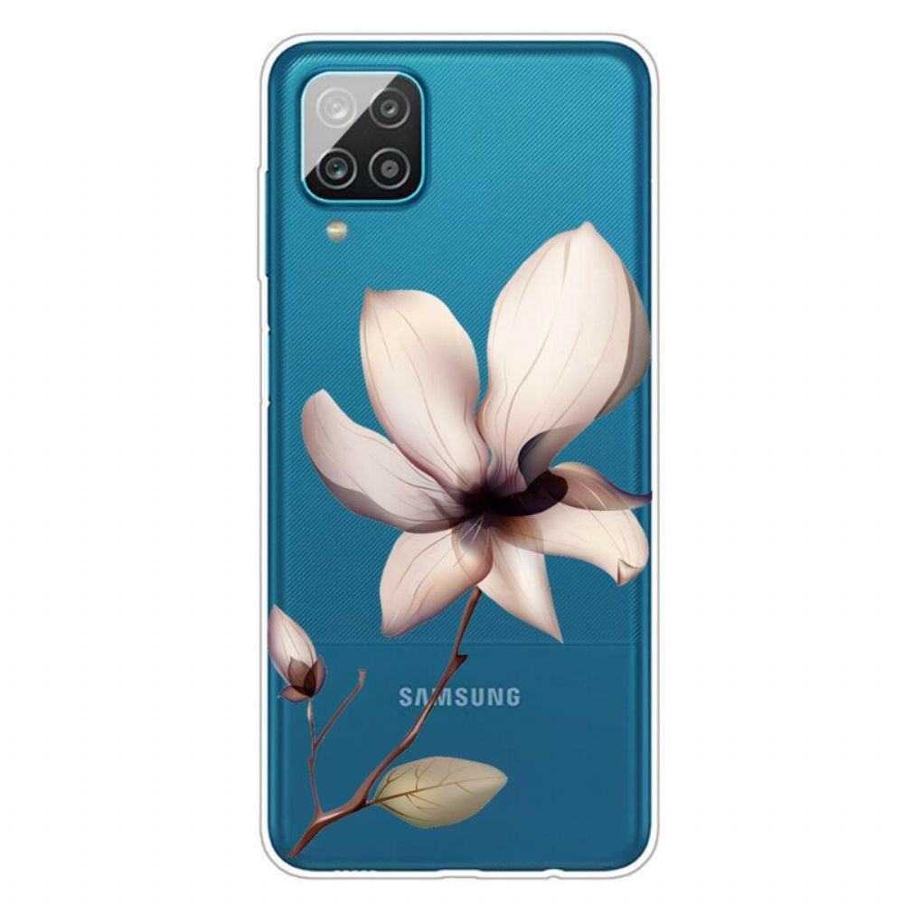 Hülle Für Samsung Galaxy A12 / M12 Premium Blumen