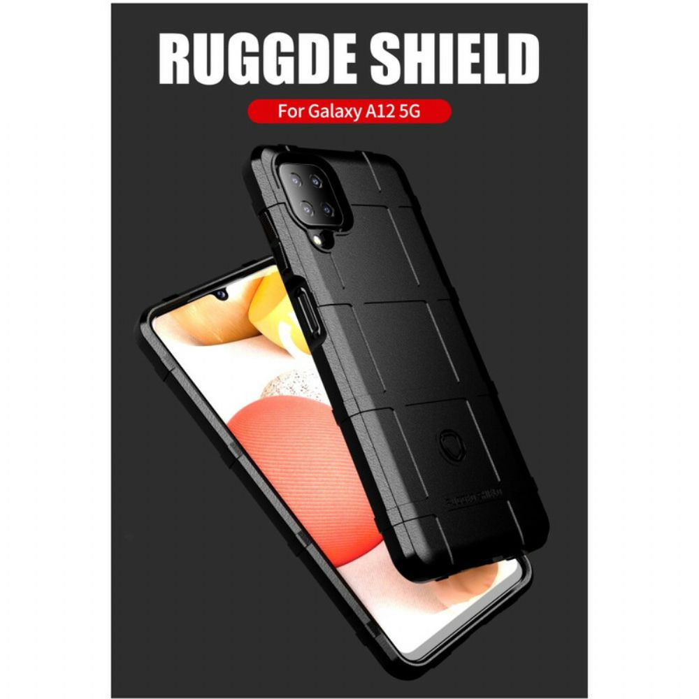 Hülle Für Samsung Galaxy A12 / M12 Robuster Schild