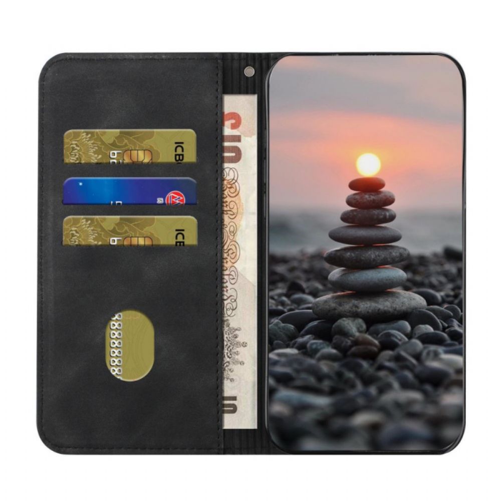 Schutzhülle Für Samsung Galaxy A12 / M12 Flip Case Lederoptik Im S-design