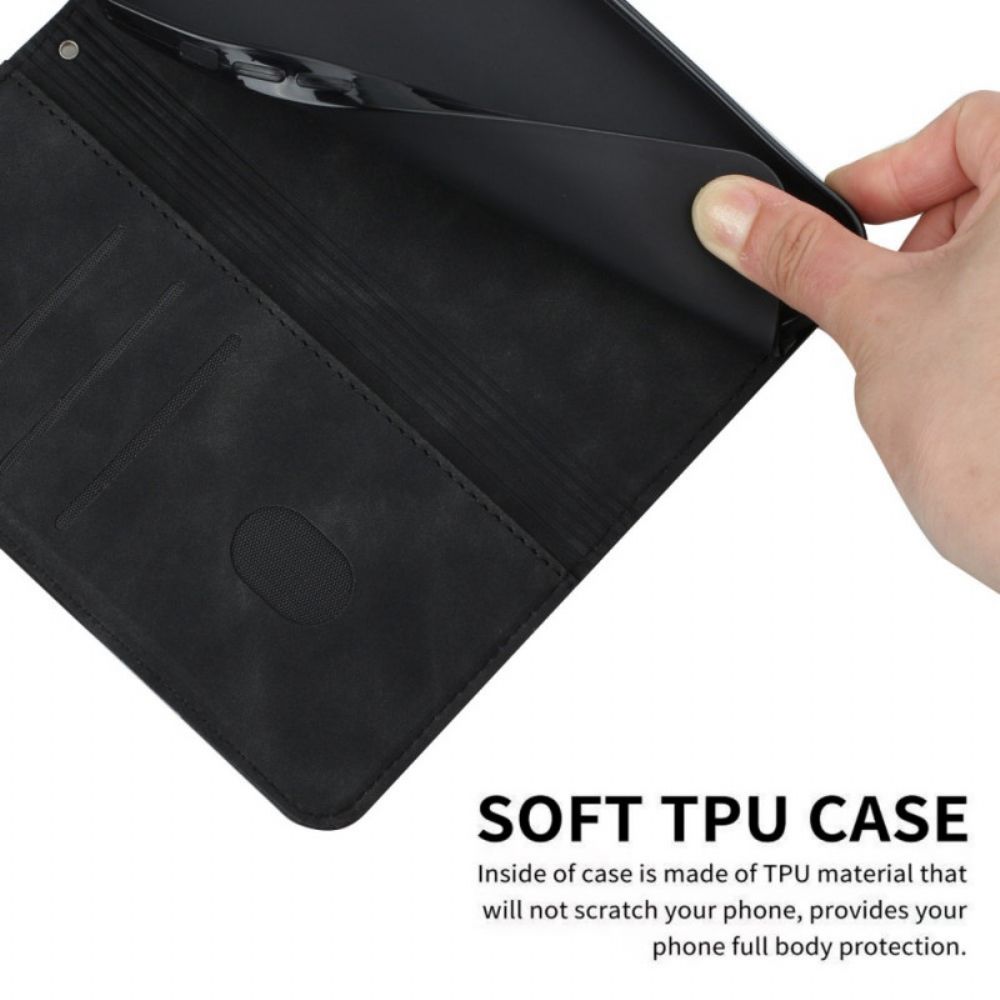 Schutzhülle Für Samsung Galaxy A12 / M12 Flip Case Lederoptik Im S-design