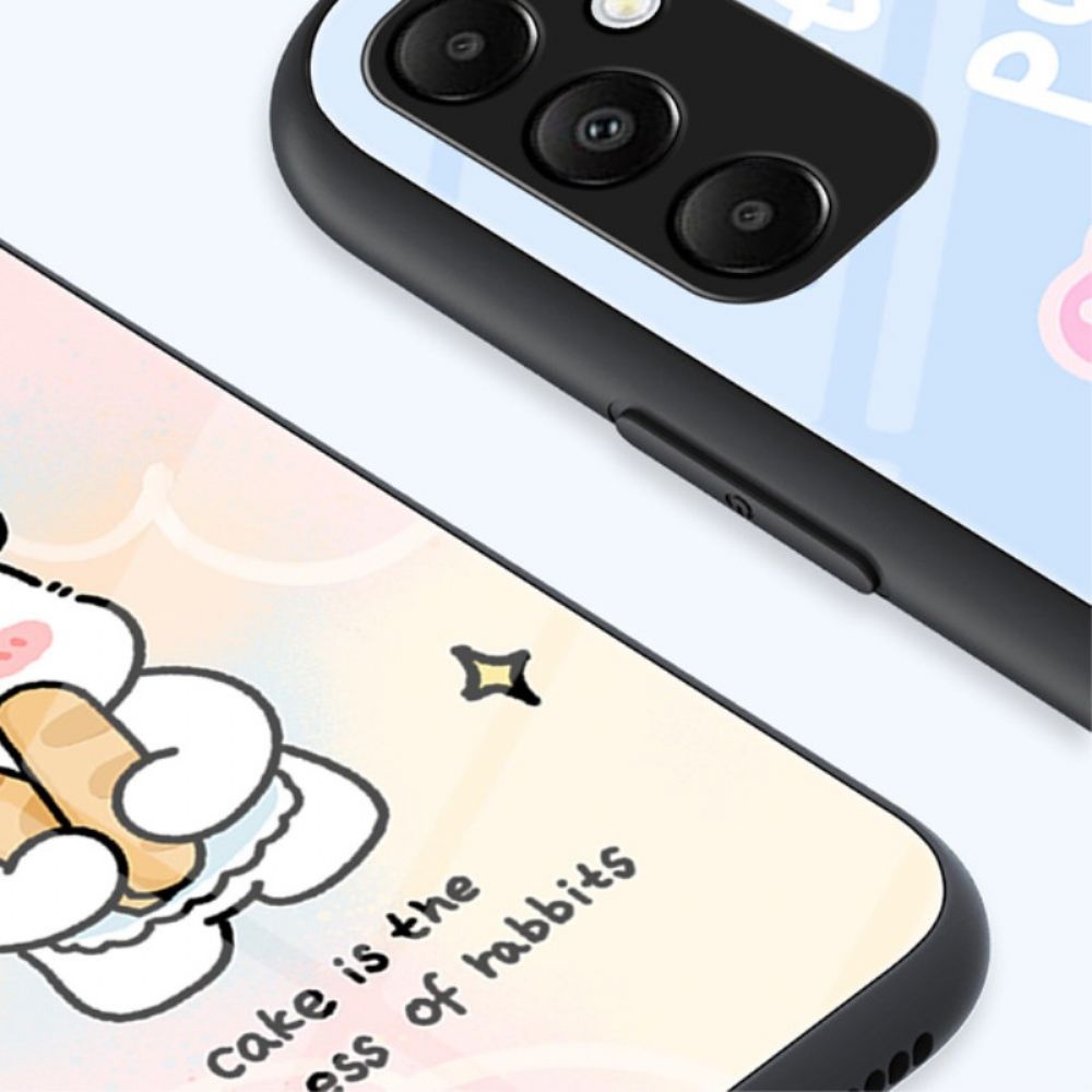 Hülle Für Samsung Galaxy A55 5g Cartoon-gehärtetes Glas